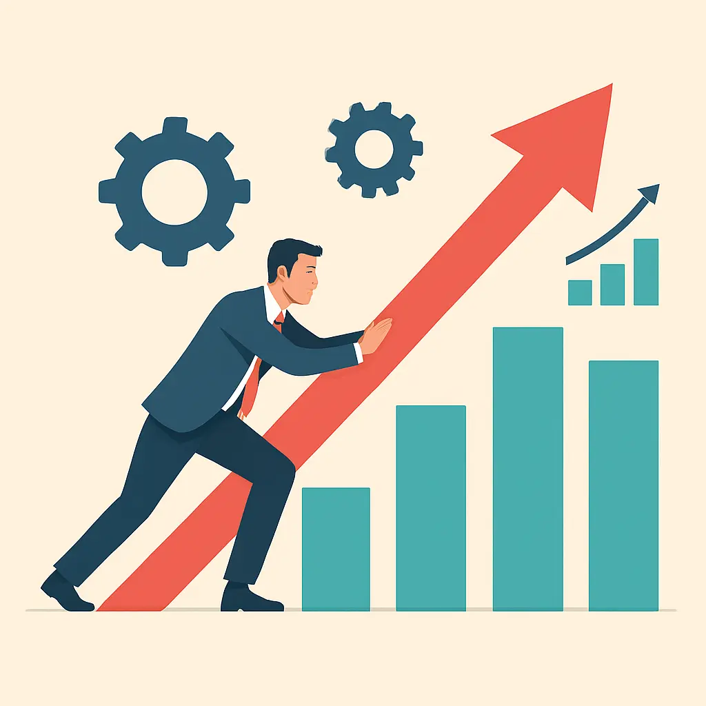 Bedrijf efficiënt laten groeien