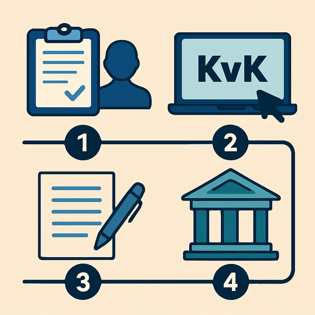 Inschrijven bij KvK stap voor stap