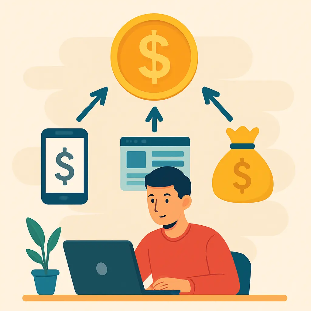 Online inkomstenstromen opbouwen