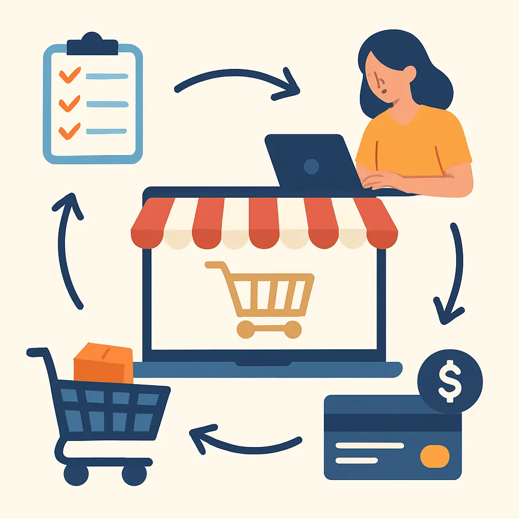 Webshop starten stap voor stap